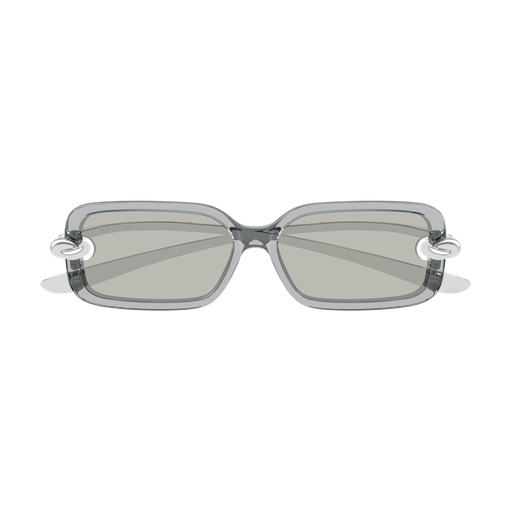 Bottega Veneta BV1439S-004 Grey & Silver Luxury Sunglasses