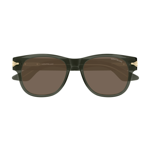 Montblanc Nib MB0478S 003 Crystal Grey Luxury Sunglasses