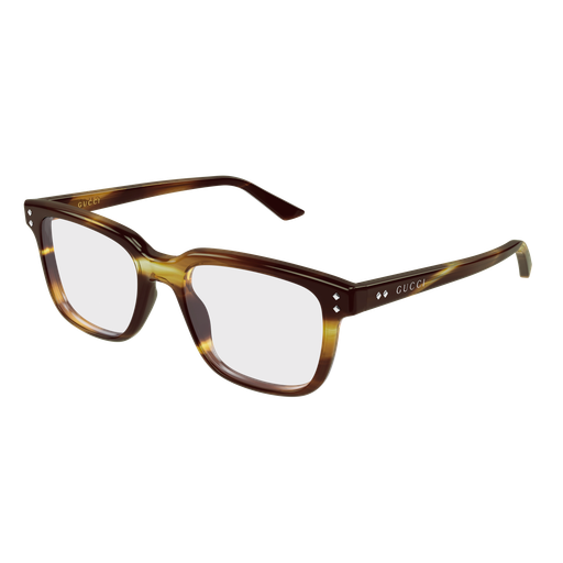 Gucci GG2131O-010 Havana Square Optical Frame