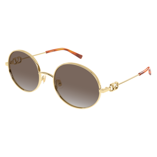 Valentino VG0027S-002 Polished Gold Luxury Sunglasses
