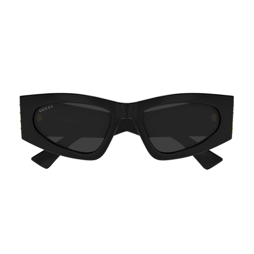 Gucci GG2040S 001 Black Cat-Eye Sunglasses