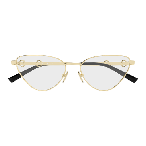 Gucci GG2054O 001 Gold and Black Luxury Optical Frame