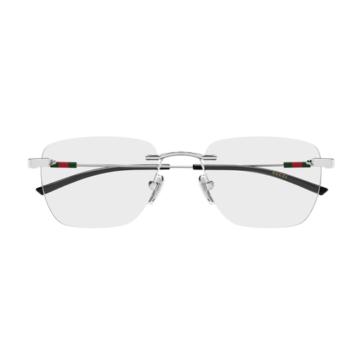 Gucci GG2099O-001 Silver Luxury Optical Frame