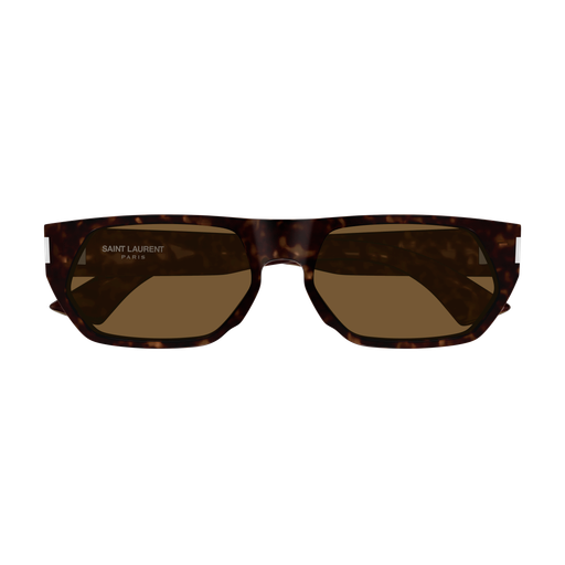 Saint Laurent SL 898 Color 006 Havana Recycled Acetate Frame with Brown Bio Nylon Lenses