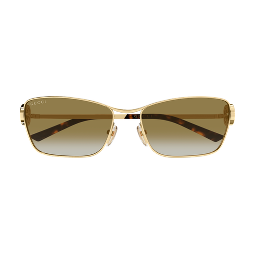 Gucci GG2045S-003 Gold & Brown Gradient Mirror Sunglasses