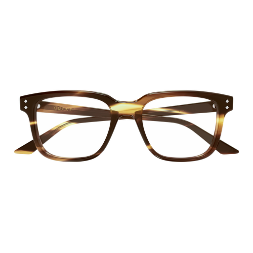 Gucci GG2131O-010 Havana Square Optical Frame