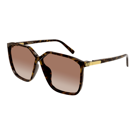 Valentino VG0025S-002 Polished Havana Luxury Sunglasses