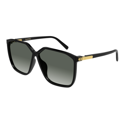 Valentino VG0025S-001 Polished Black Luxury Sunglasses
