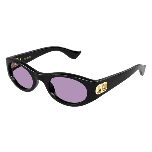 Valentino VG0015S-002 Black & Violet Luxury Sunglasses