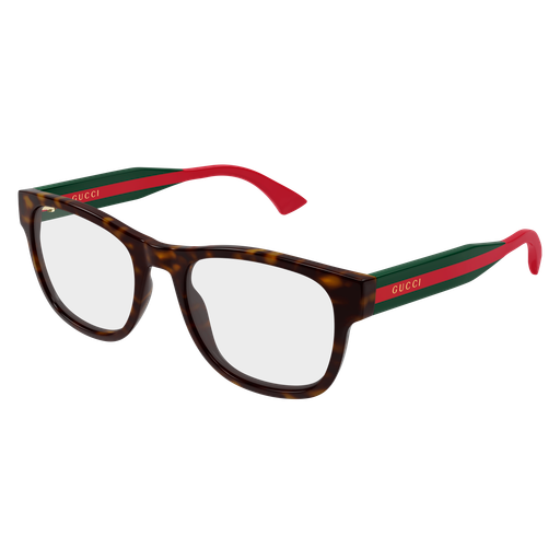 Gucci GG0004ONN 002 Havana and Green Luxury Optical Frame