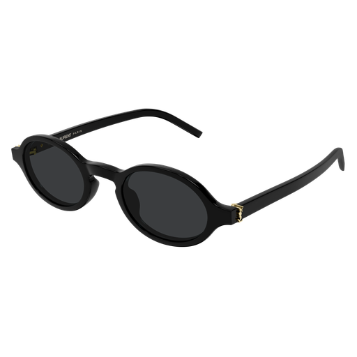 Saint Laurent SL M161-001 Black Recycled Acetate Frame with Black Bio Nylon Lenses