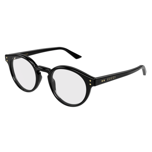 Gucci GG2133O-001 Black Round Optical Frame