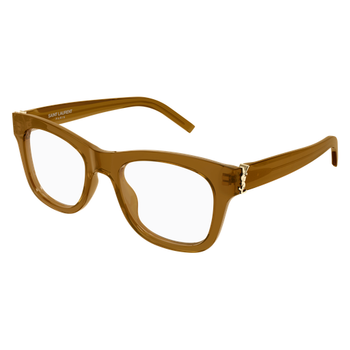 Saint Laurent SL M159-005 Brown Recycled Acetate Frame