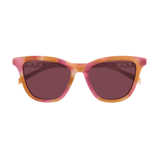 Gucci GG2032S-005 Havana & Red Luxury Sunglasses
