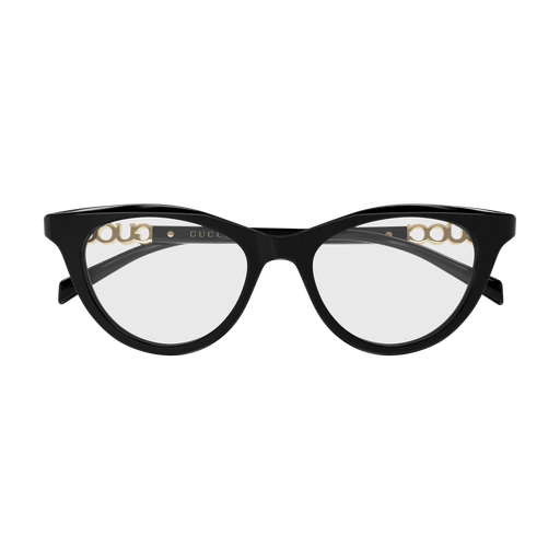Gucci GG2034O-001 Polished Black Luxury Optical Frame
