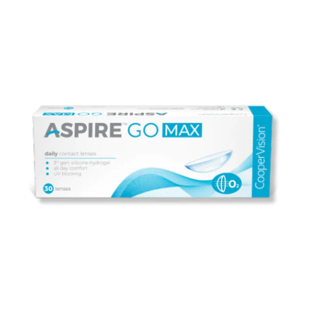 CooperVision ASPIRE GO MAX 1 DAY Daily Contact Lenses (30 Lens/Box)