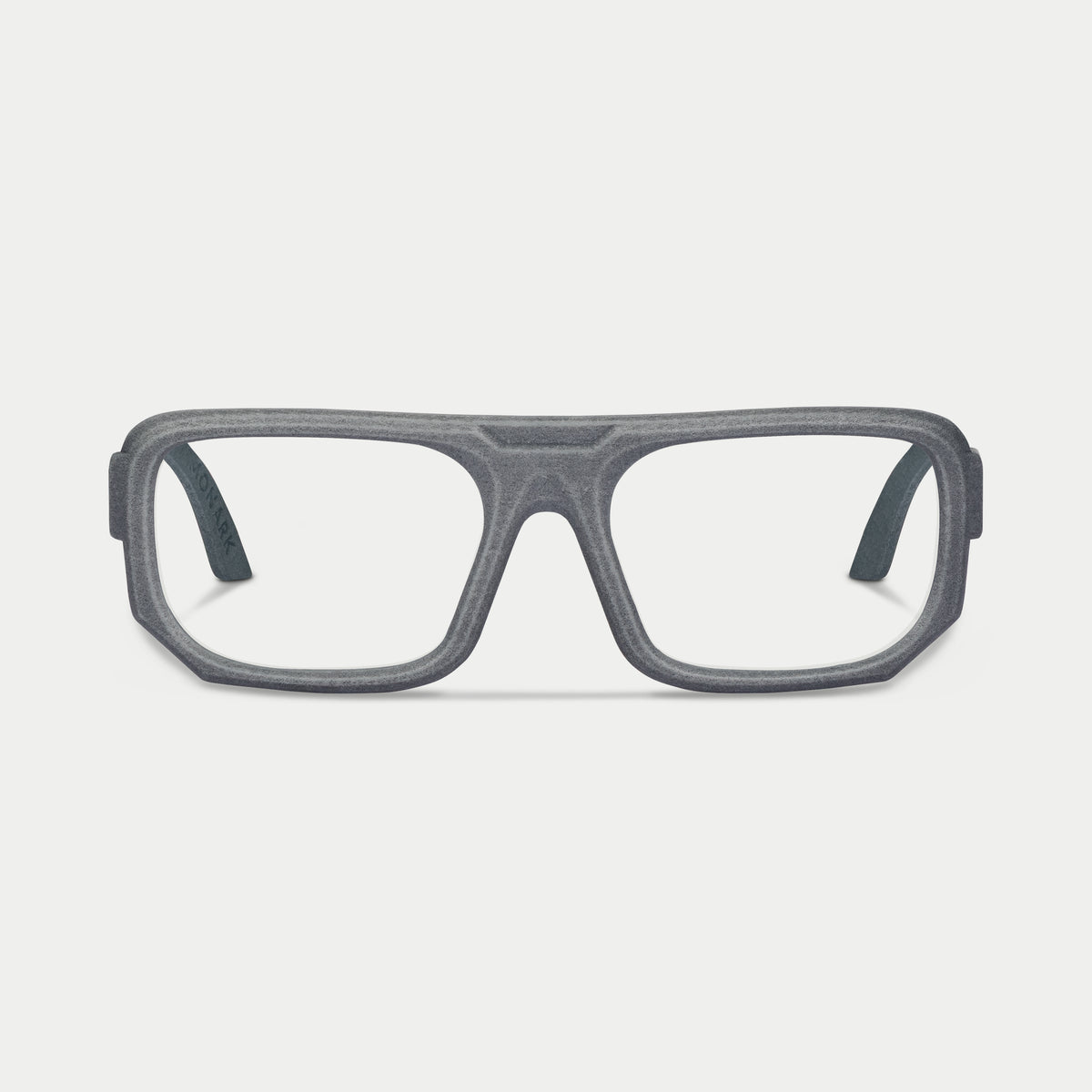 Blynq Monark Color Graphite Rectangular Clear Anti-Reflection Optical Frame