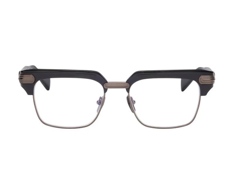 Balmain Hymn BPX-195C Black & Black Rhodium Luxury Clubmaster Eyeglasses Frame