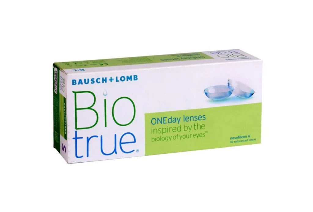Bausch & Lomb Biotrue 1 Day – Daily Disposable Contact Lenses (30 Pack)