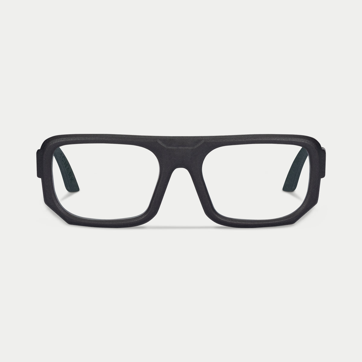 Blynq Monark Color Black Rectangular Clear Anti-Reflection Optical Frame