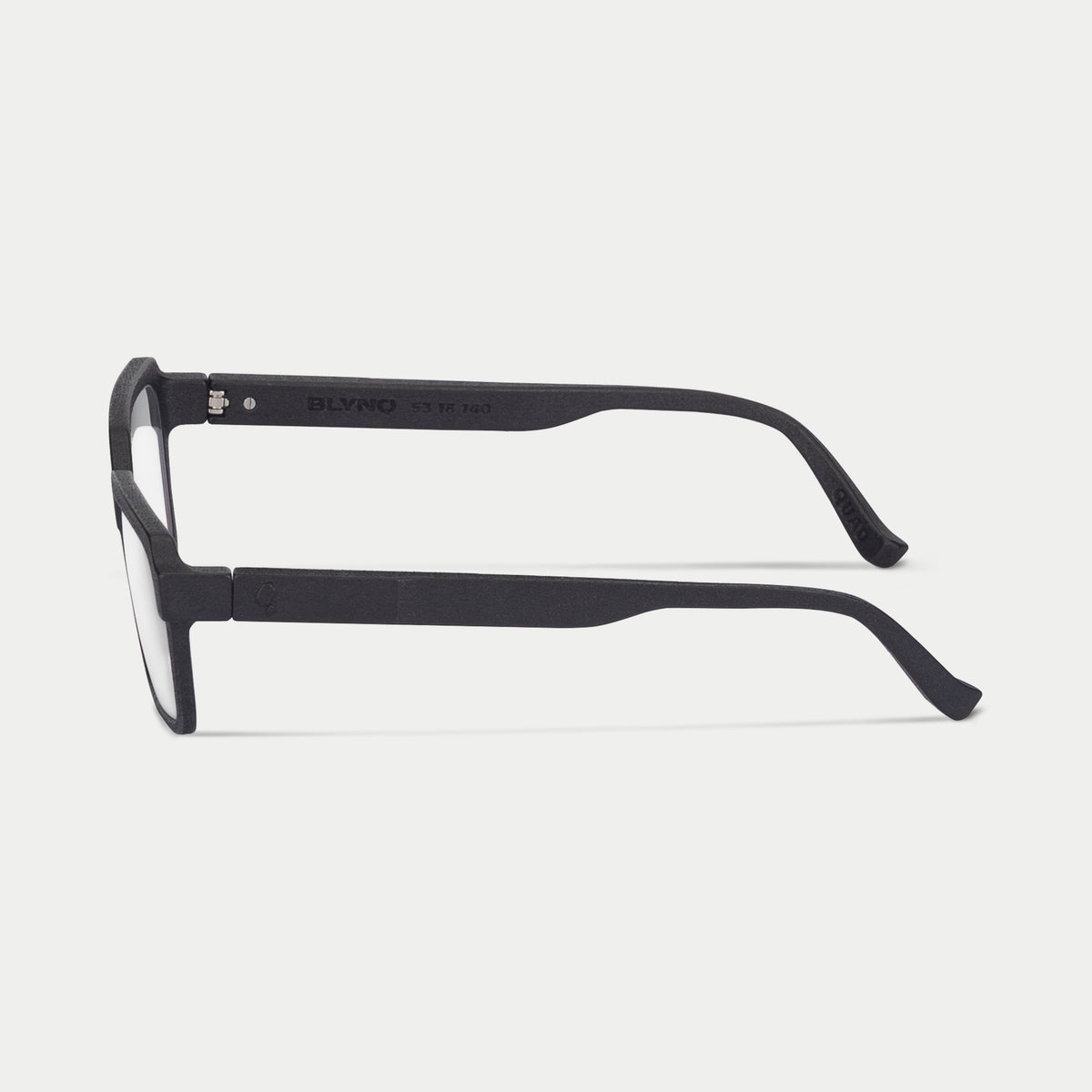 Blynq Quad Color Black Geometric Clear Anti-Reflection Optical Frame