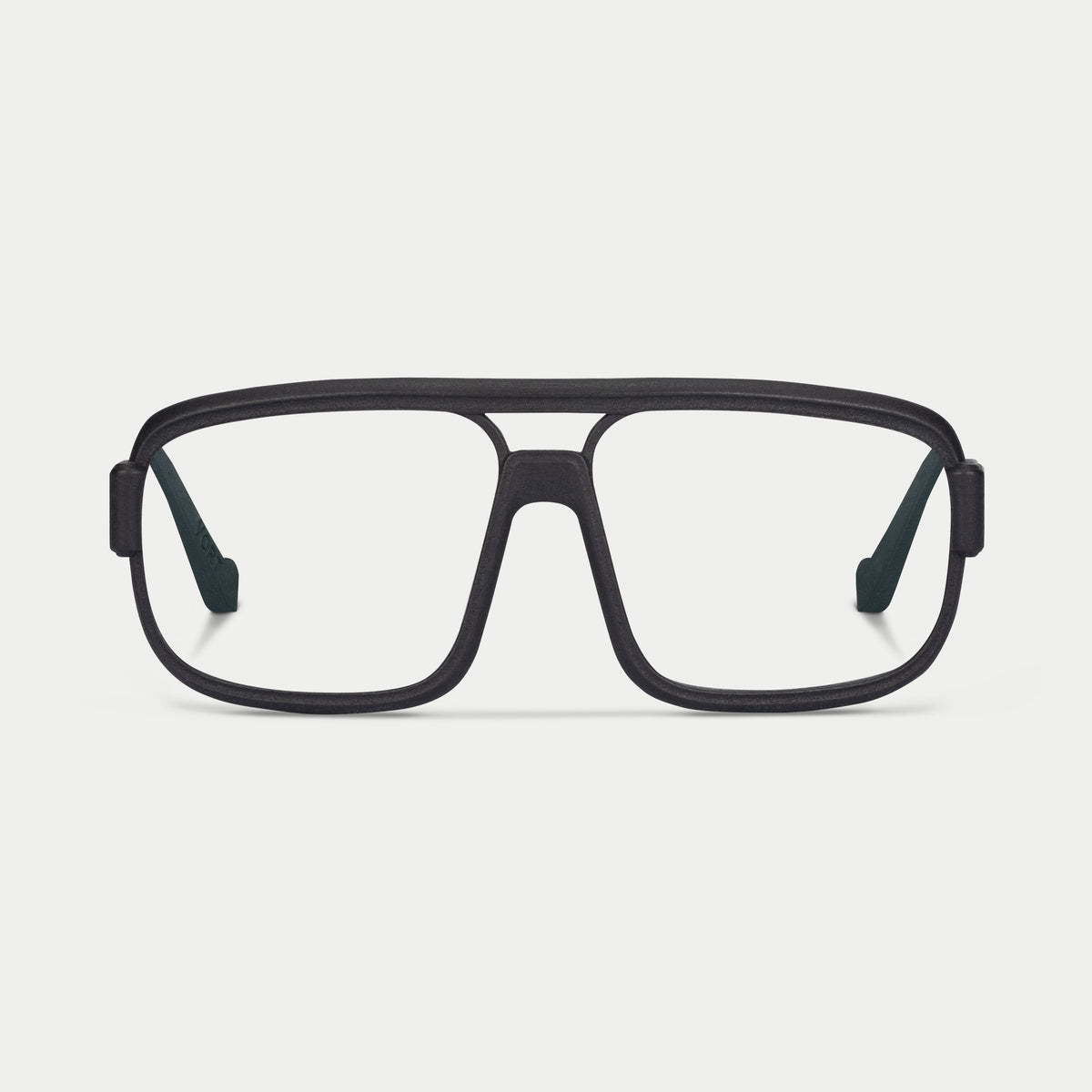 Blynq Vort Color Black Navigator Rectangular Clear Anti-Reflection Optical Frame