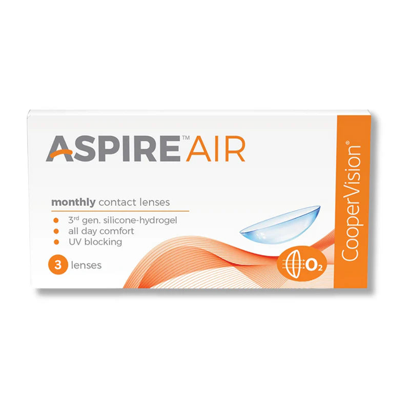 Cooper Vision Aspire Air – Monthly Disposable Contact Lenses