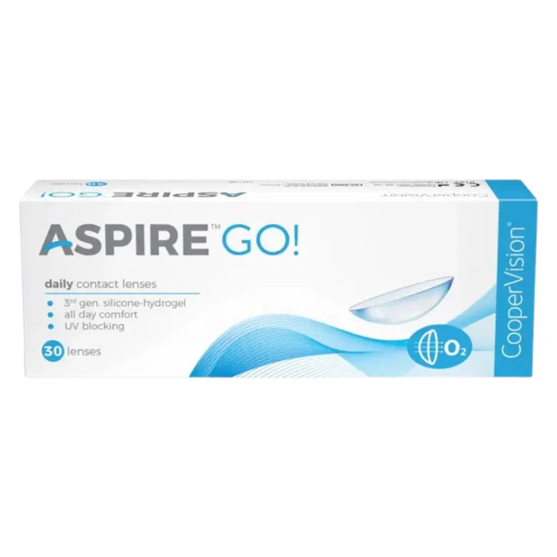 CooperVision Aspire Go 1 Day Daily Contact Lenses (30 Lens/Box)