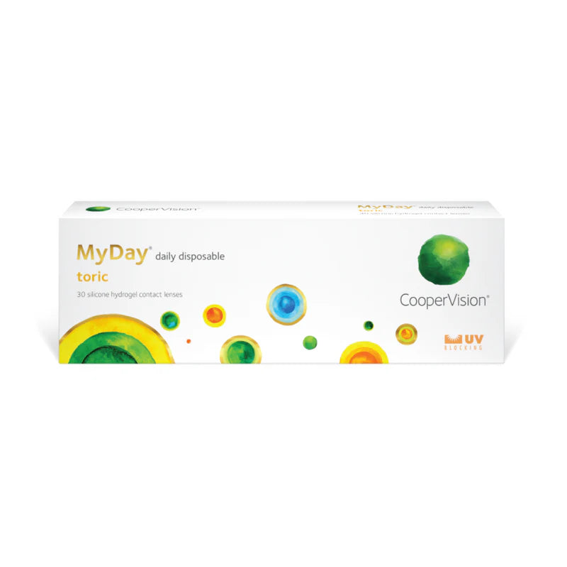 CooperVision MyDay Toric Daily Disposable Contact Lenses (30 Lens/Box)