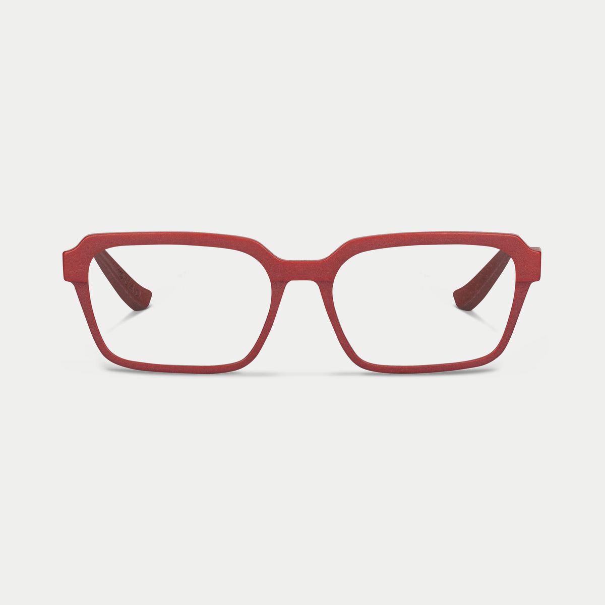 Blynq Quad Color Cordovan Geometric Clear Anti-Reflection Optical Frame