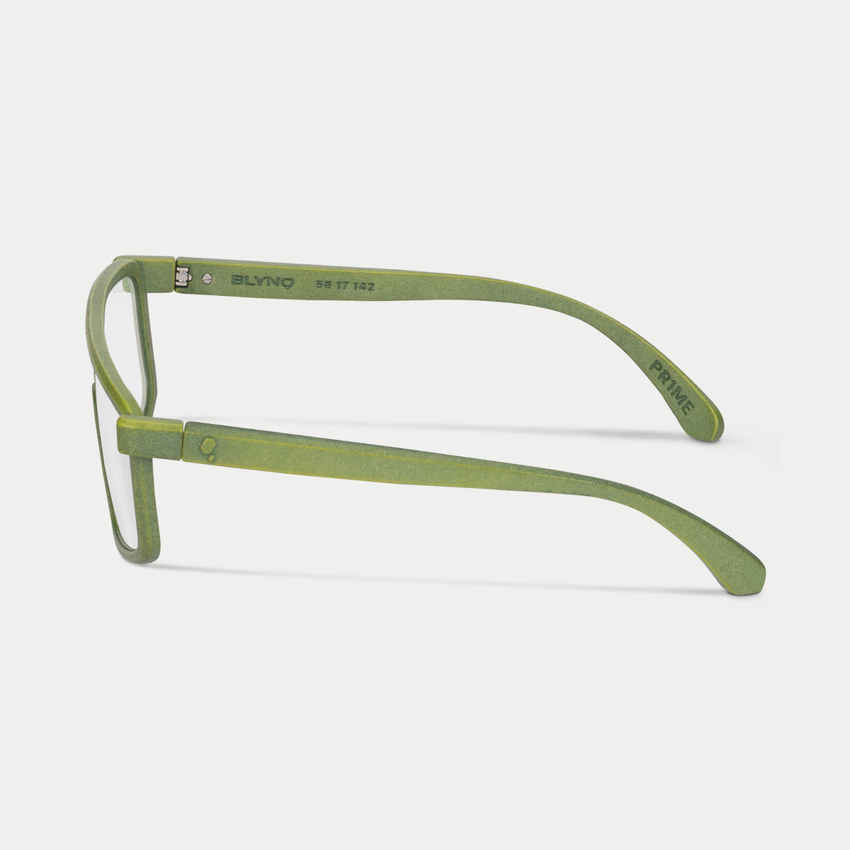 Blynq Prime Color Cypress Rectangular Clear Anti-Reflection Optical Frame