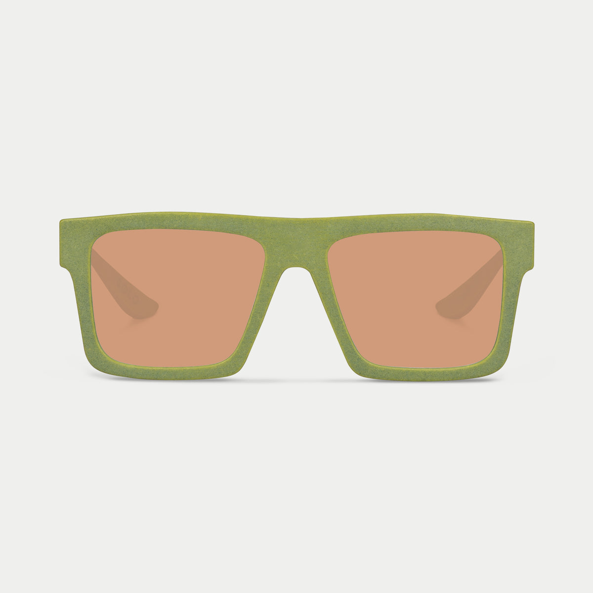Blynq Solo Color Cypress Rectangle Amber Lens Sunglasses Optical Frame