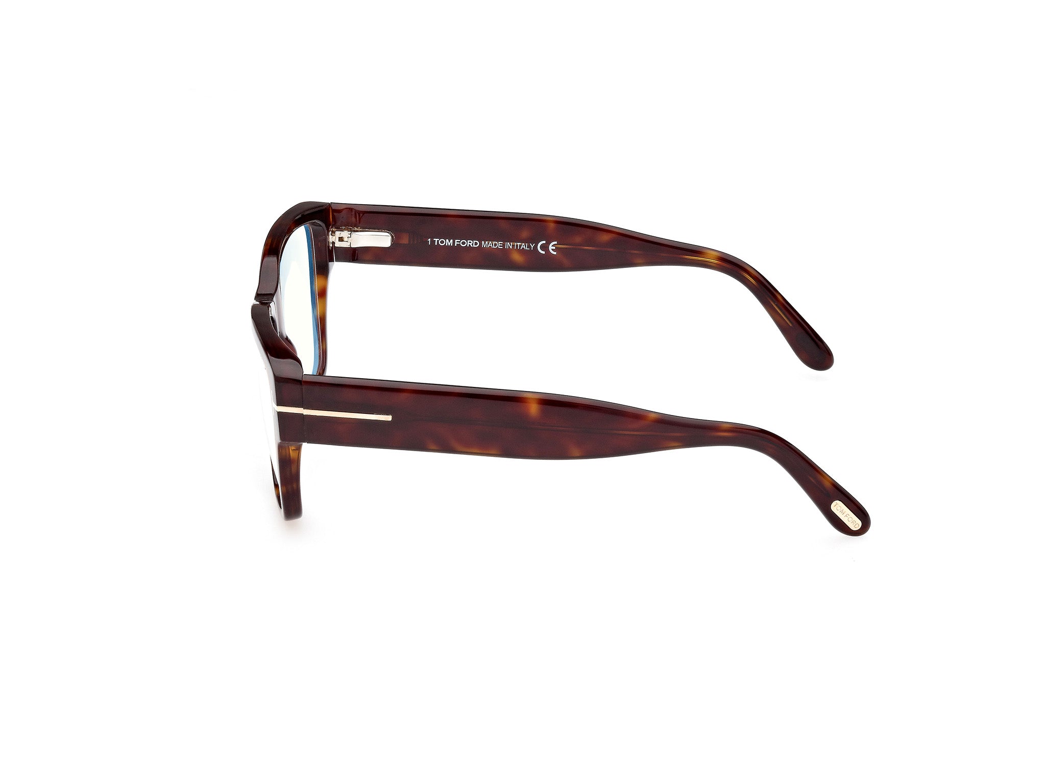 Tom Ford TF5878-052 Shiny Dark Havana