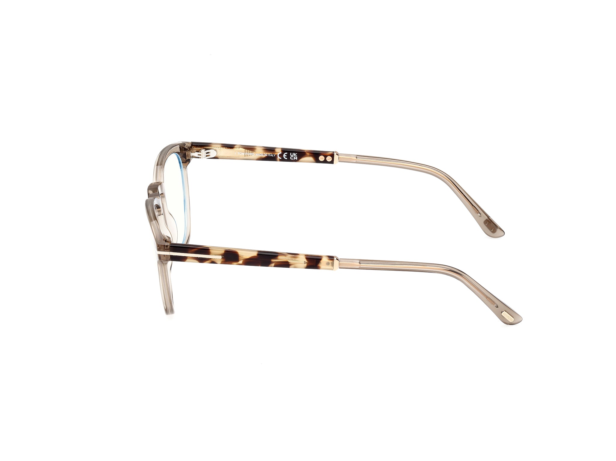 Tom Ford TF5890B 057 – Shiny Brown Crystal with Havana