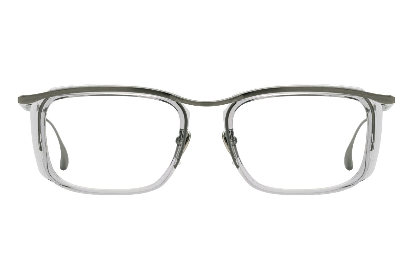 Masunaga Fuji #24 GRY/BK Grey and Black Square Optical Frame