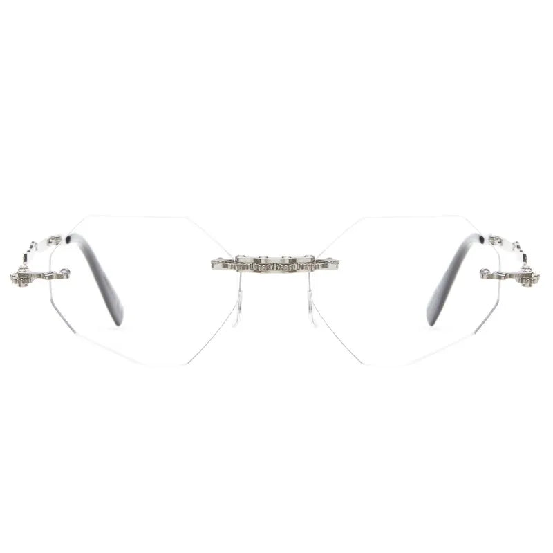 Kuboraum Maske H44 SI – Silver / Clear Lens