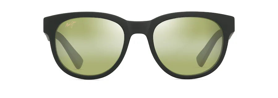 Maui Jim MAOLI HT668-15 Matte Dark Green Polarised Sunglasses