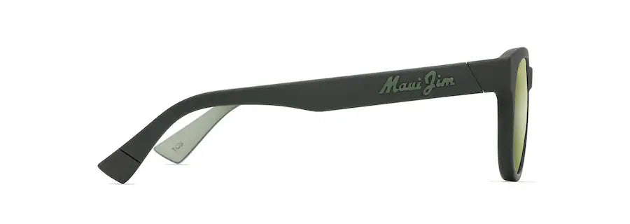 Maui Jim MAOLI HT668-15 Matte Dark Green Polarised Sunglasses