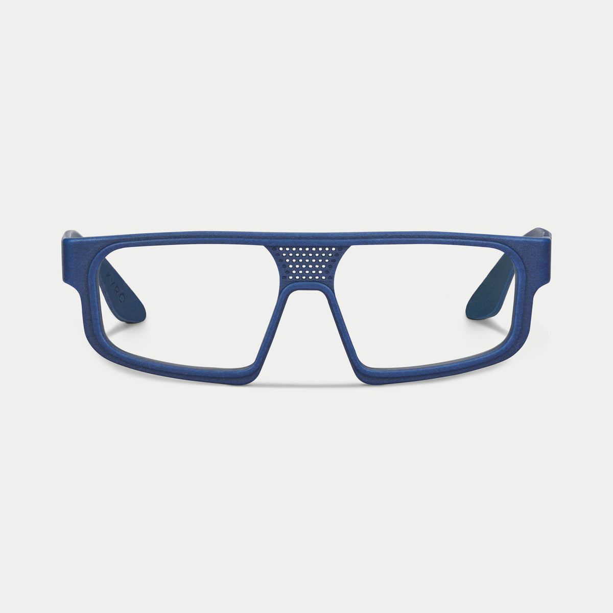 Blynq Kyro Color Indigo Navigator Clear Lens Optical Frame