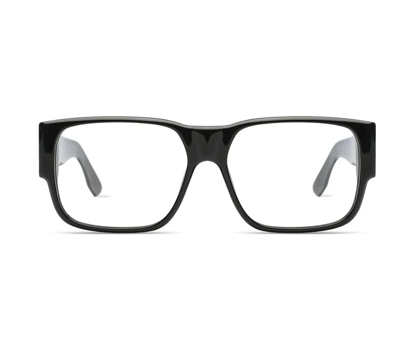 Komono The Elias Black 8625 Square High-Quality Acetate Optical Eyeglasses Frame