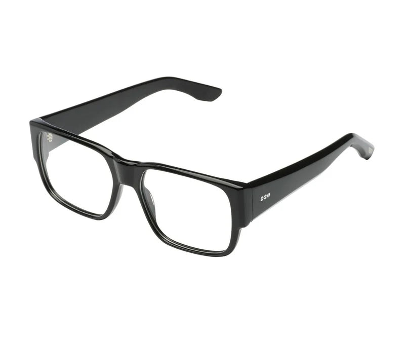 Komono The Elias Black 8625 Square High-Quality Acetate Optical Eyeglasses Frame