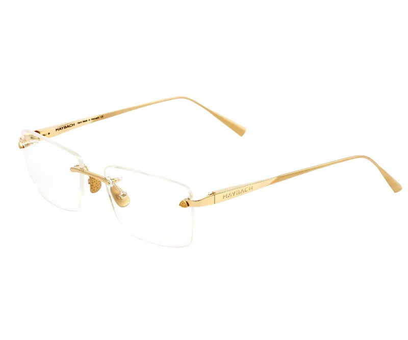 Maybach The Visual I CHG-CHG-Z25 Champagne Gold Plated Titanium Optical Frame