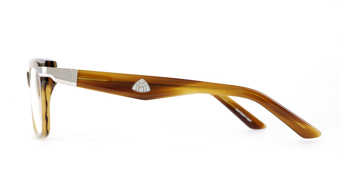 Maybach The Loyal I PA-ACC-Z25 Palladium Plated & Brown Marbled Luxury Optical Frame