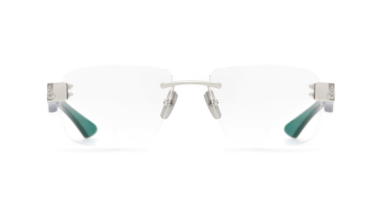 Maybach The Magic III Pa-Wff-Z25 Palladium Plated Titanium Rimless Optical Eyeglasses Frame