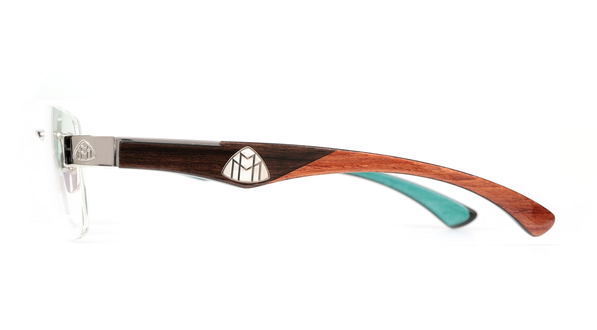 Maybach The Magic III Pa-Wff-Z25 Palladium Plated Titanium Rimless Optical Eyeglasses Frame