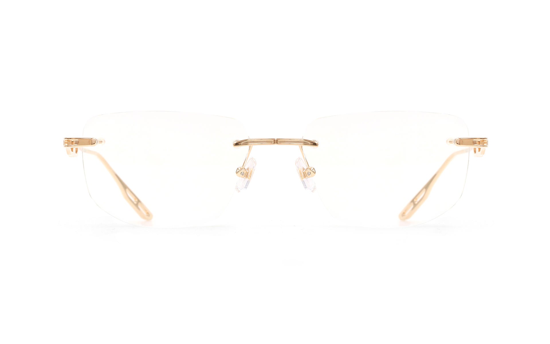 Maybach The Ultimate I MG-Z25 Mellow Gold Rimless Luxury Optical Frame