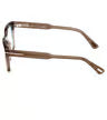 Tom Ford FT6122-B Color 048 Solid Brown Acetate Full Rim Square Glasses Frame