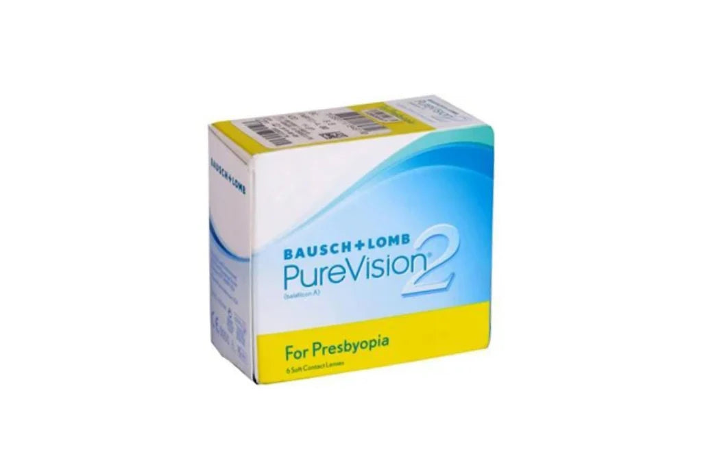 Bausch & Lomb PureVision 2 Multifocal – Monthly Disposable Contact Lenses (6 Pack)