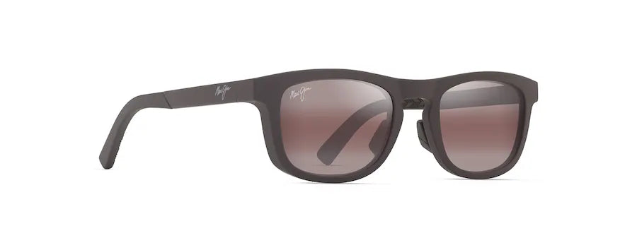 MAUI JIM ALIALI MJ0342S-003 – Matte Solid Dark Brown Polarised Sunglasses