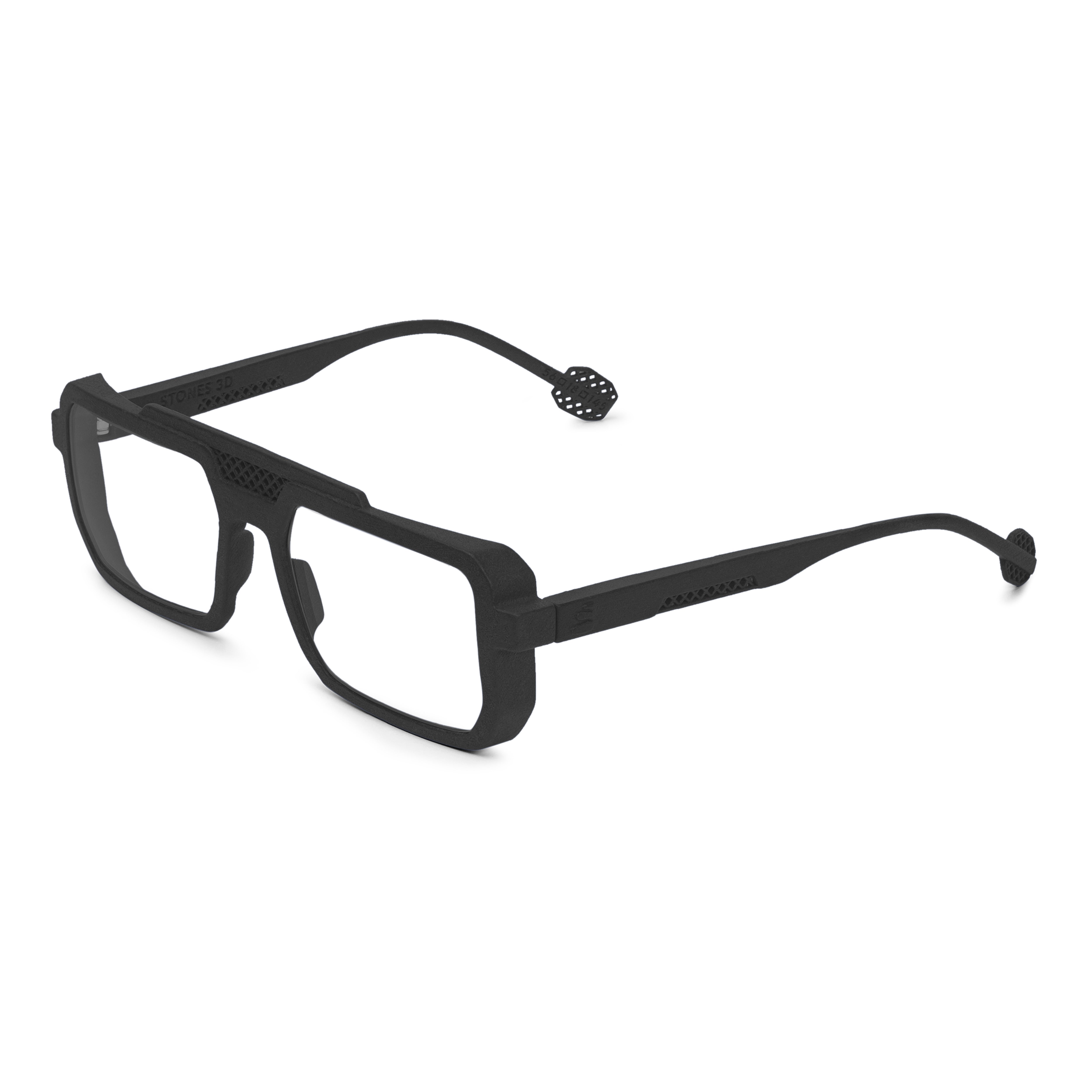 Stones 3D Radio Black